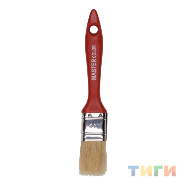 Кисть флейцевая, толщ 12мм, 70% ПБТ/30% светл. натур. щетина, пласт ...